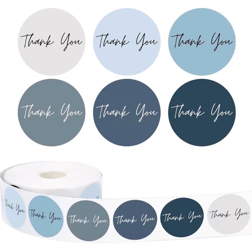 40 Poly Mailers, 50 Cards & 500 Stickers Bundle + 4 Thank You Gifts - Picture 5 of 16